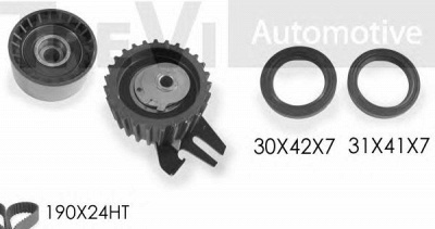 TREVI AUTOMOTIVE kd1231s -  Комплект ремня ГРМ